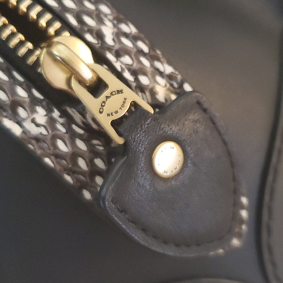 🆕️ Coach Mason Carryall Snakeskin Detail 1941 - Picture 10 of 16